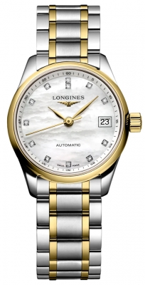 Buy this new Longines Master Automatic 25.5mm L2.128.5.87.7 ladies watch for the discount price of £2,655.00. UK Retailer.